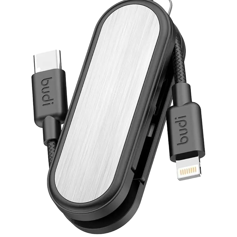 Budi CP586TLB Cable 27W Keychain portable with storage box Mascom International.webp